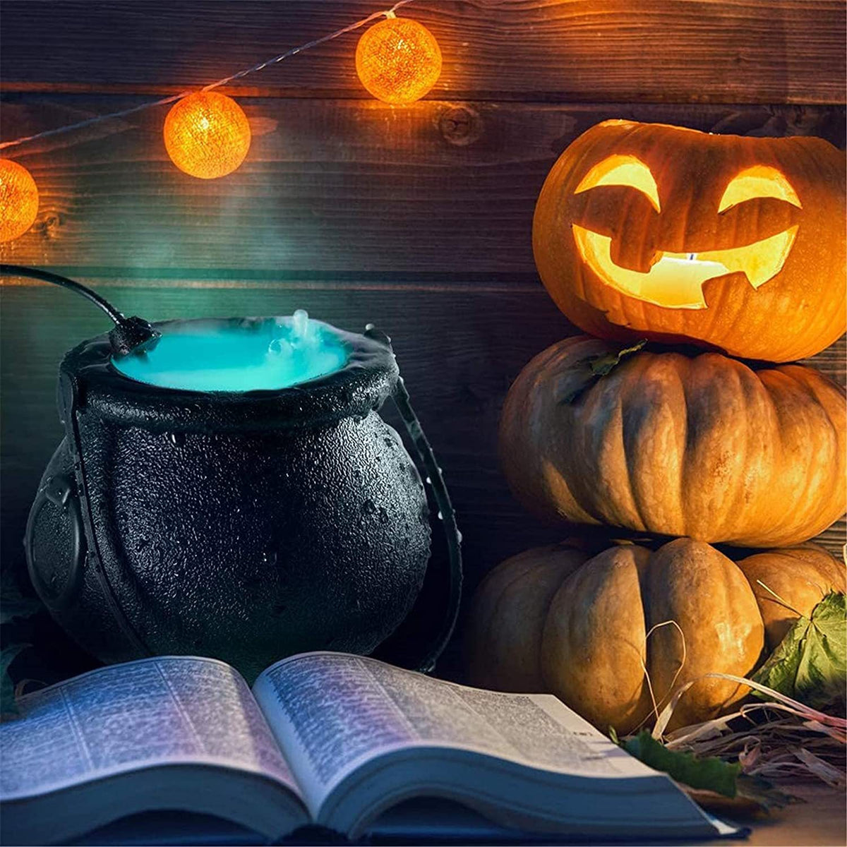 Color-Changing Witch's Fog Cauldron