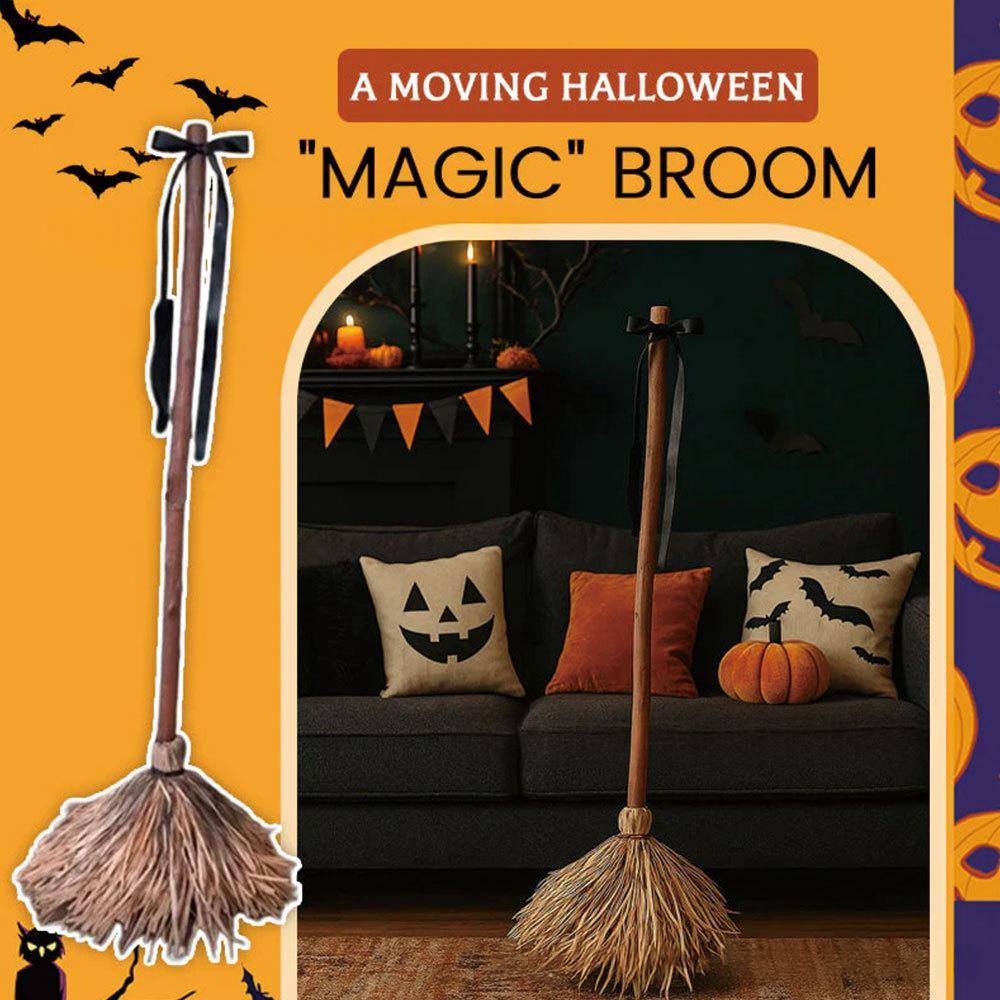 Sound-Activated Floating Broom
