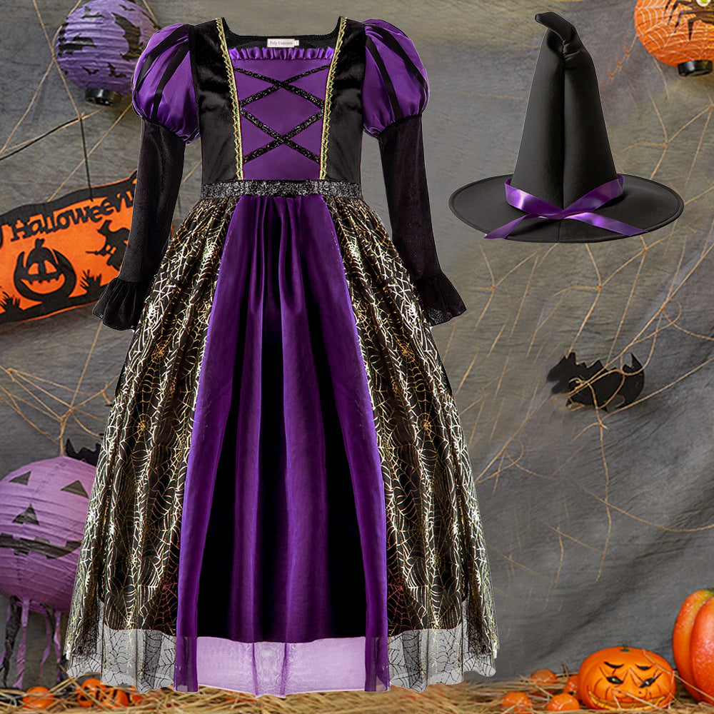Kids' Witch Skirt Costume