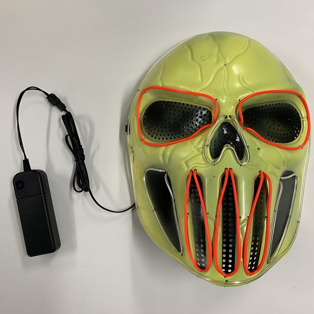 EL Wire Skull Mask