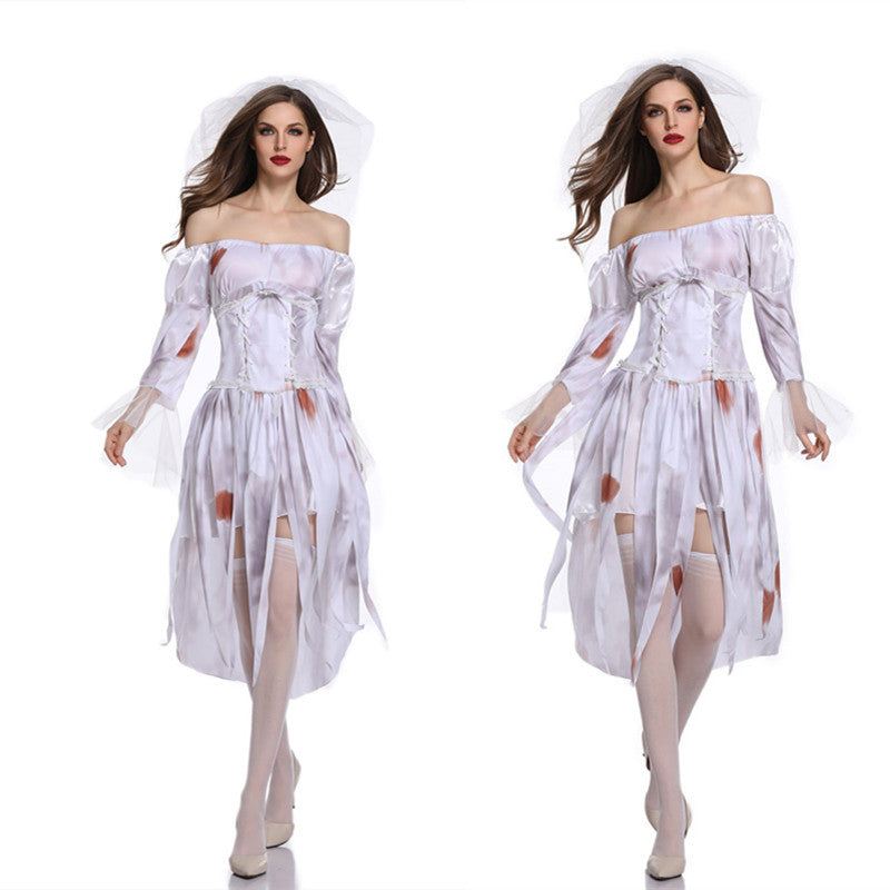 Skull Princess Dress with Veil