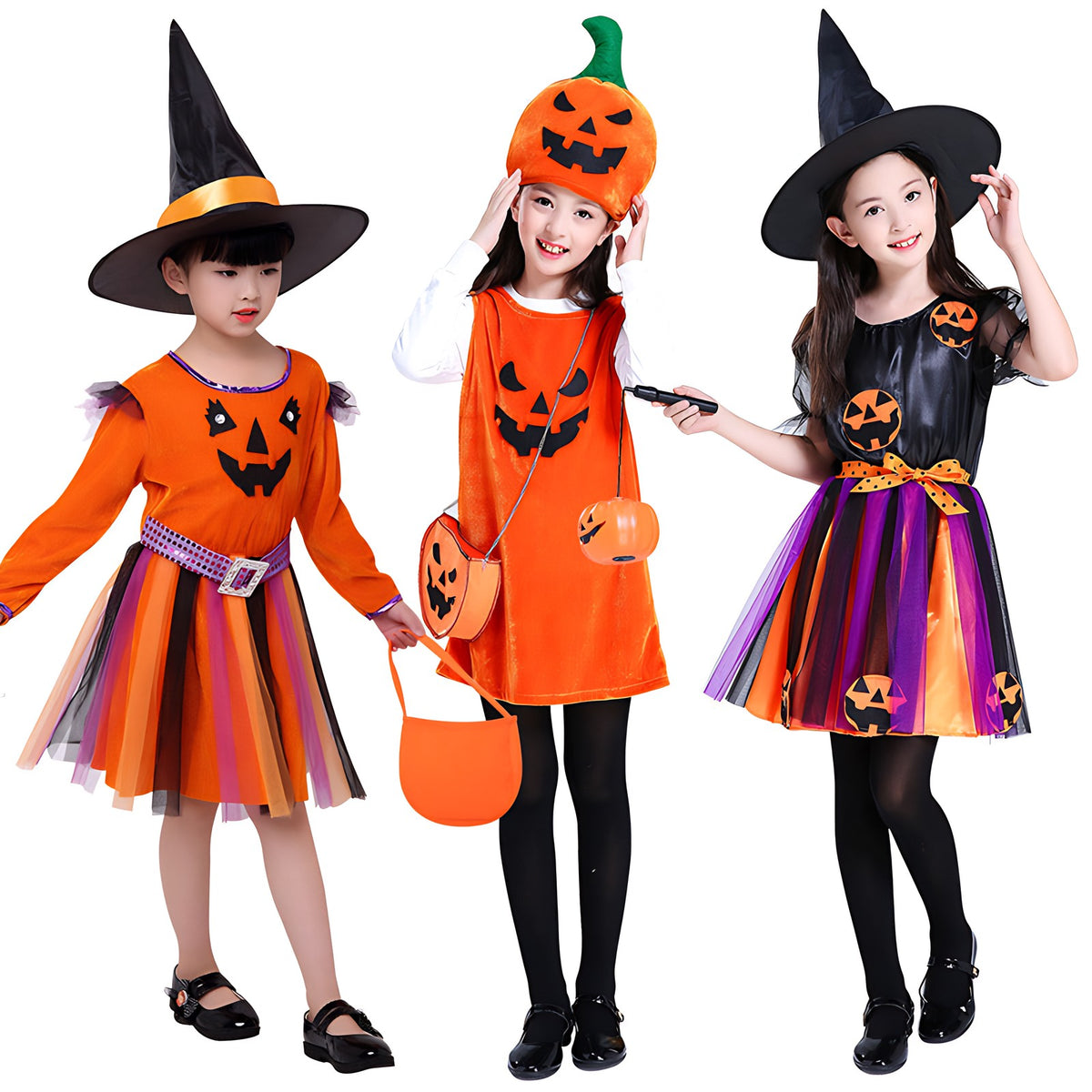 Girls' Pumpkin Costume