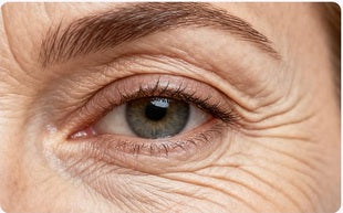 Under-eye comparison 1, before use